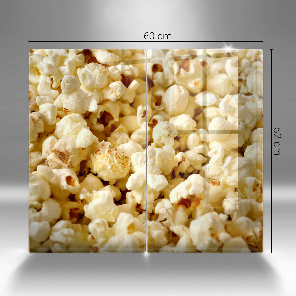 Glas Ceranfeldabdeckung Popcorn