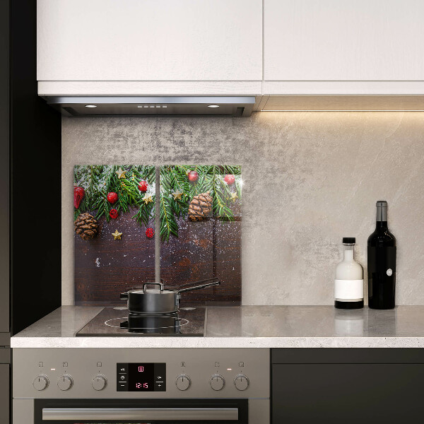 Glas Ceranfeldabdeckung Weihnachtsdekoration