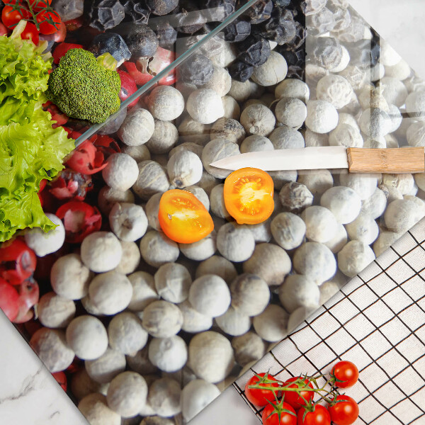 Glas Ceranfeldabdeckung Schwarzer Pfeffer