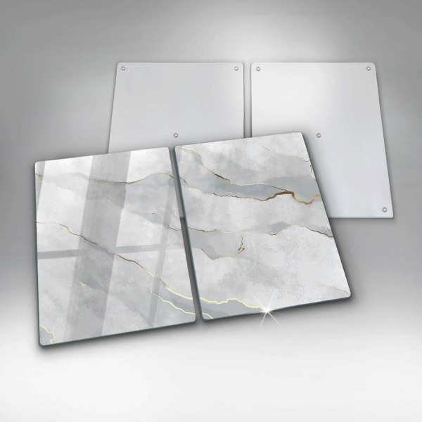 Glas Ceranfeldabdeckung Steinstruktur