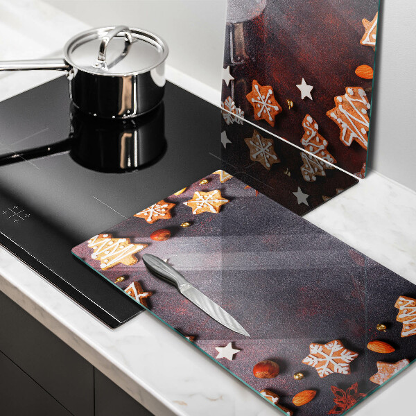 Glas Ceranfeldabdeckung Lebkuchenweihnachten