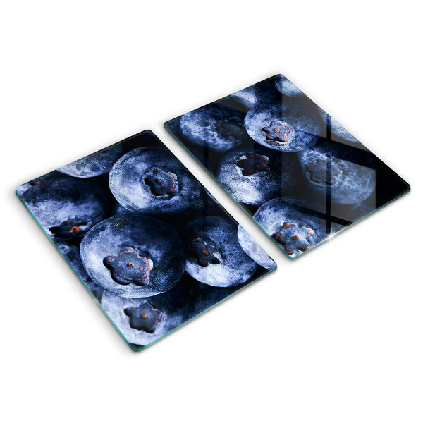 Glas Ceranfeldabdeckung Nahaufnahme von Beeren