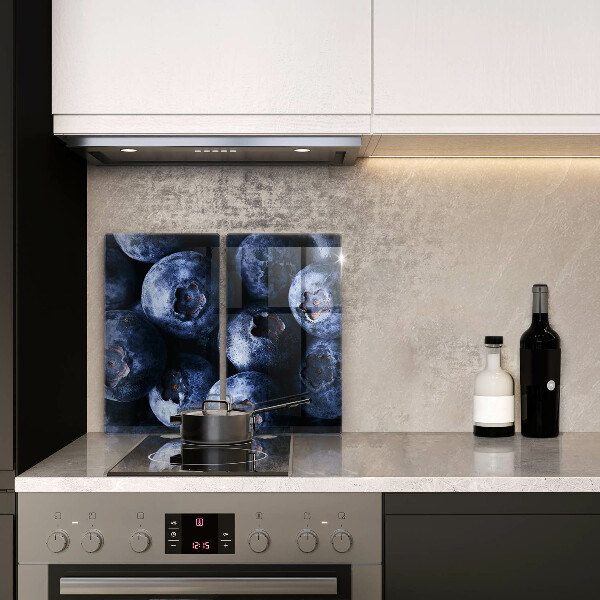 Glas Ceranfeldabdeckung Nahaufnahme von Beeren