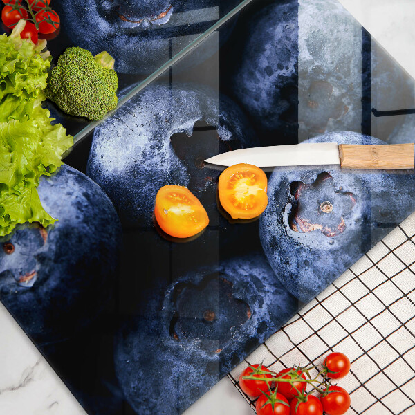 Glas Ceranfeldabdeckung Nahaufnahme von Beeren