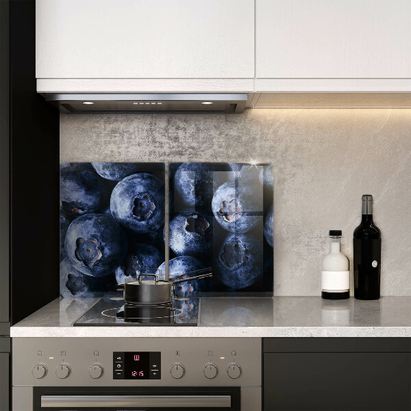 Glas Ceranfeldabdeckung Nahaufnahme von Beeren