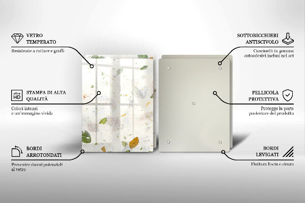 Glas Ceranfeldabdeckung Fallende Blätter