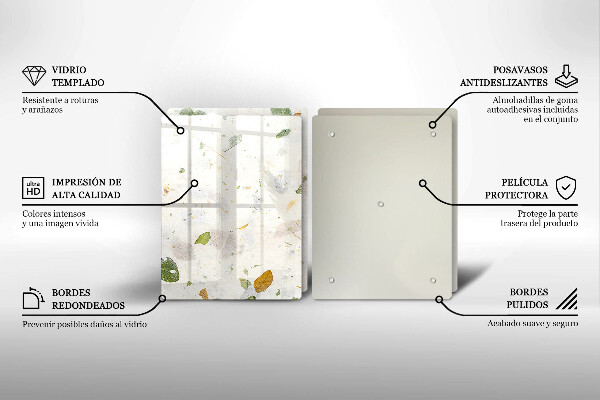 Glas Ceranfeldabdeckung Fallende Blätter
