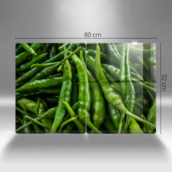 Glas Ceranfeldabdeckung Erbsenschoten