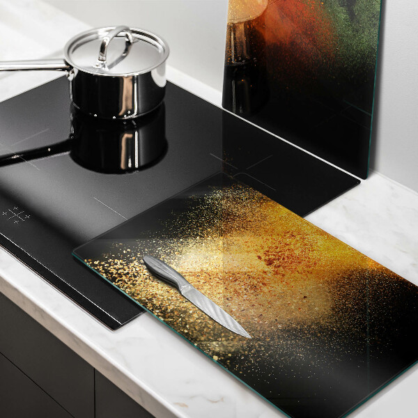 Glas Ceranfeldabdeckung Bunte Gewürze