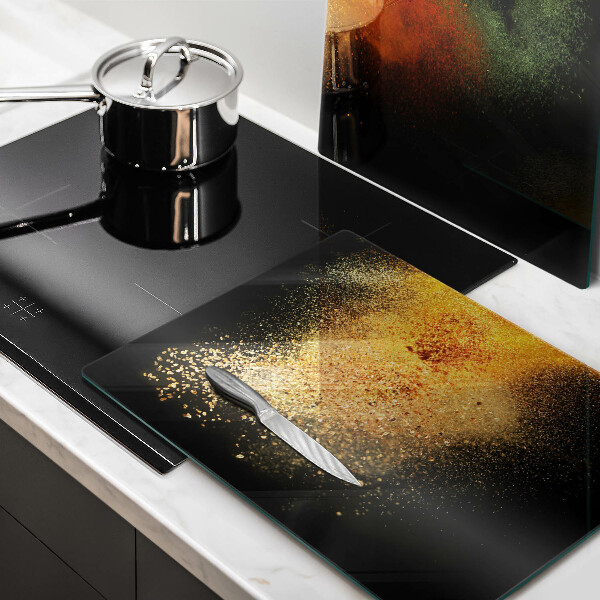 Glas Ceranfeldabdeckung Bunte Gewürze