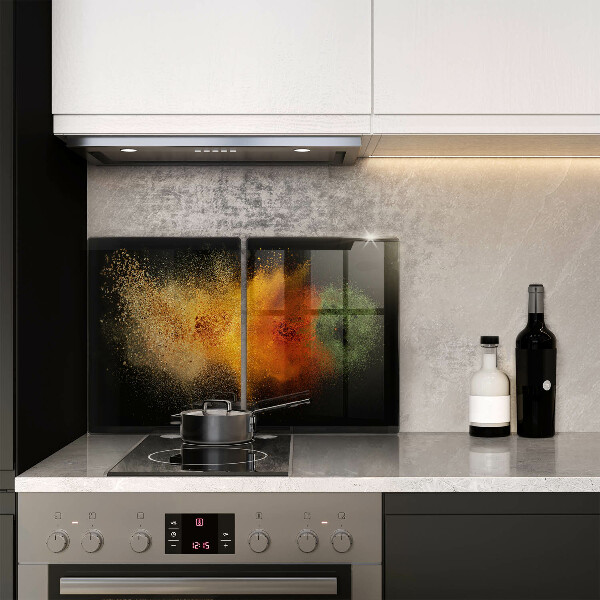 Glas Ceranfeldabdeckung Bunte Gewürze