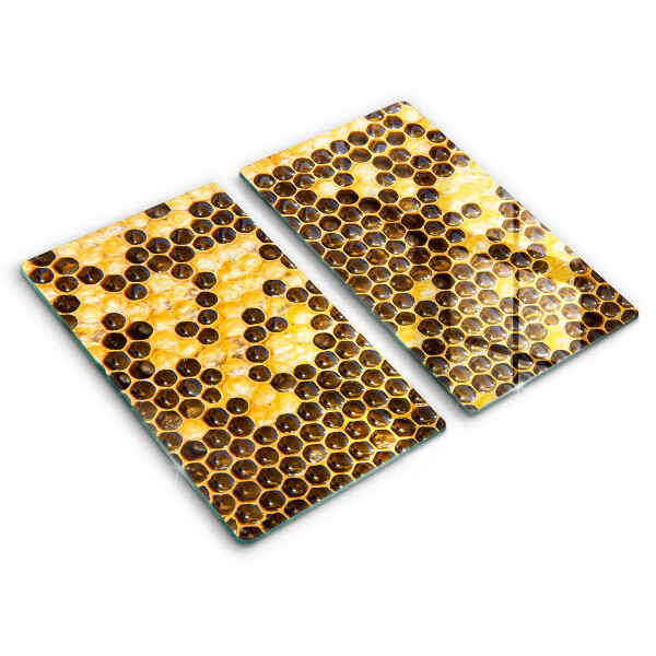 Glas Ceranfeldabdeckung Bienenwabe