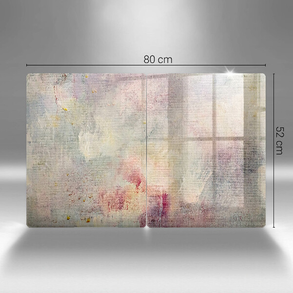 Glas Herdabdeckplatte Malen Sie den Texturhintergrund