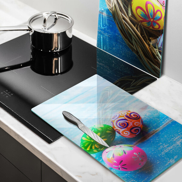 Glas Herdabdeckplatte Ostereier Ostereier