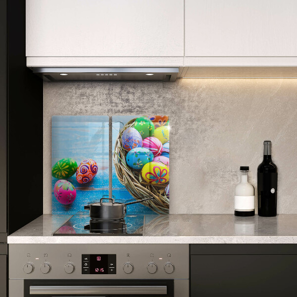 Glas Herdabdeckplatte Ostereier Ostereier