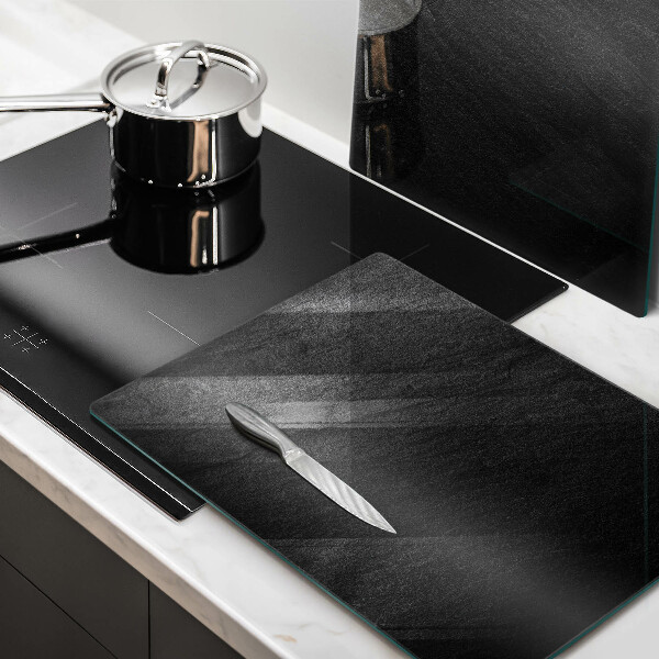 Glas Herdabdeckplatte Felsstruktur