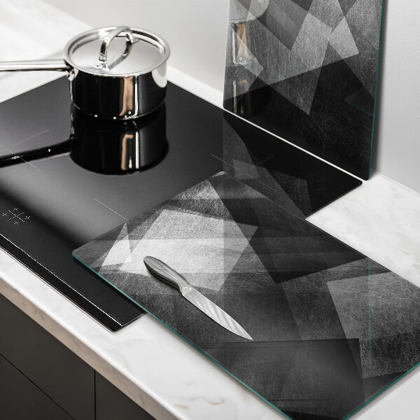 Glas Ceranfeldabdeckung Geometrische Abstraktion