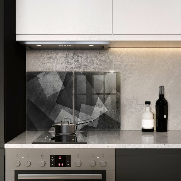 Glas Ceranfeldabdeckung Geometrische Abstraktion