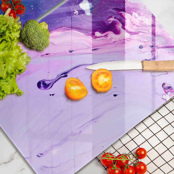 Glas Ceranfeldabdeckung Abstraktionstinten