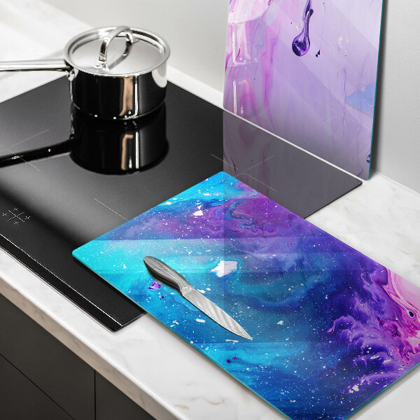 Glas Ceranfeldabdeckung Abstraktionstinten