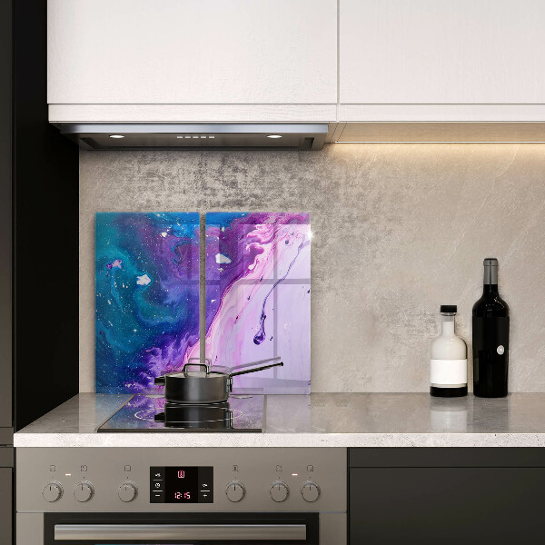Glas Ceranfeldabdeckung Abstraktionstinten