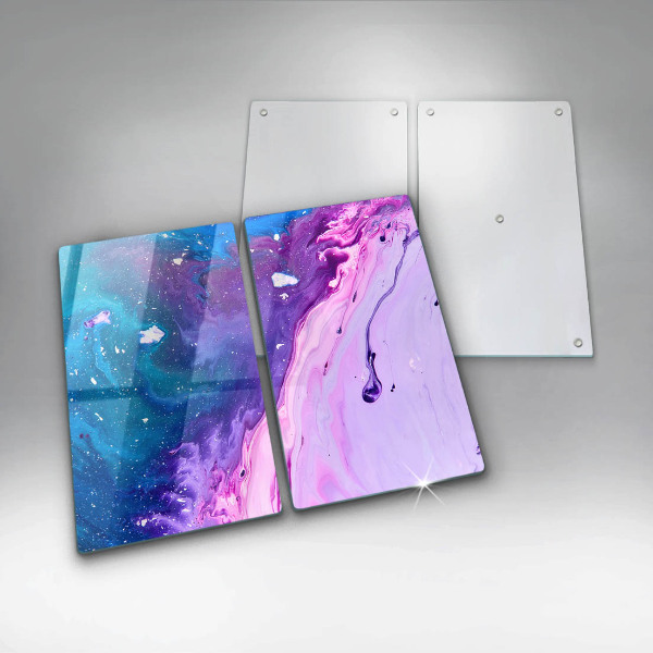 Glas Ceranfeldabdeckung Abstraktionstinten