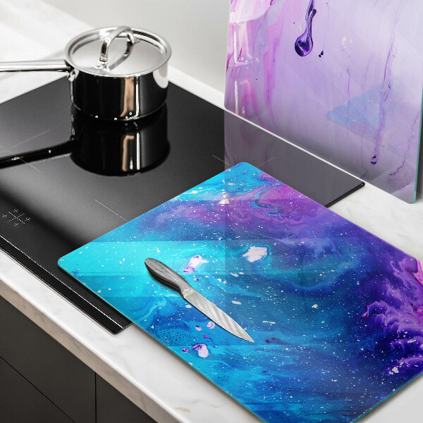 Glas Ceranfeldabdeckung Abstraktionstinten