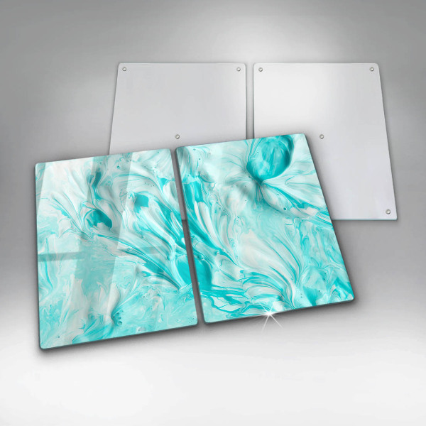Glas Ceranfeldabdeckung Abstraktionsfarben