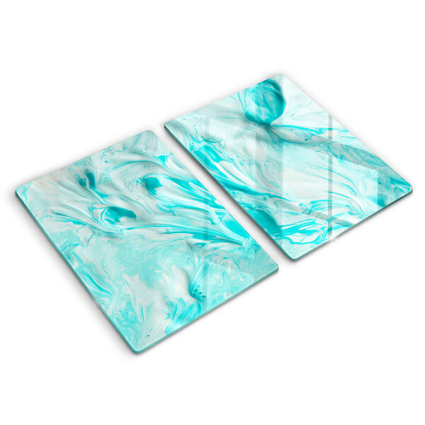 Glas Ceranfeldabdeckung Abstraktionsfarben