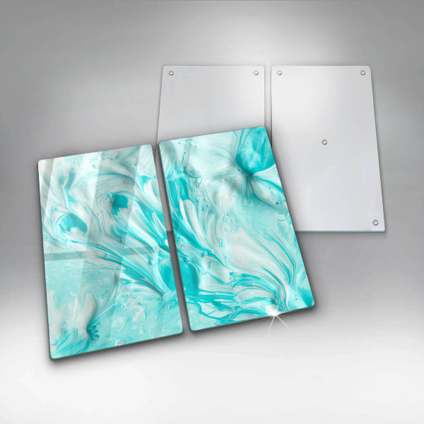 Glas Ceranfeldabdeckung Abstraktionsfarben