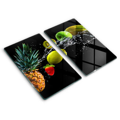Glas Ceranfeldabdeckung Früchte im Wasser