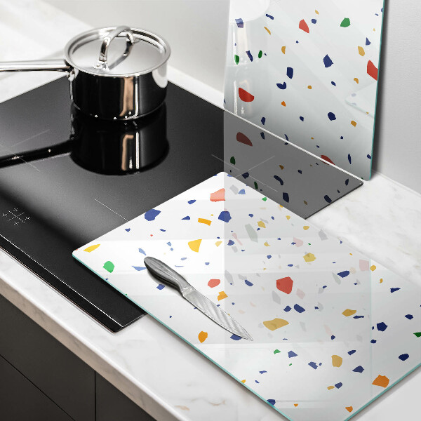 Glas Ceranfeldabdeckung Buntes Steingut