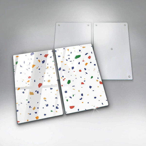 Glas Ceranfeldabdeckung Buntes Steingut