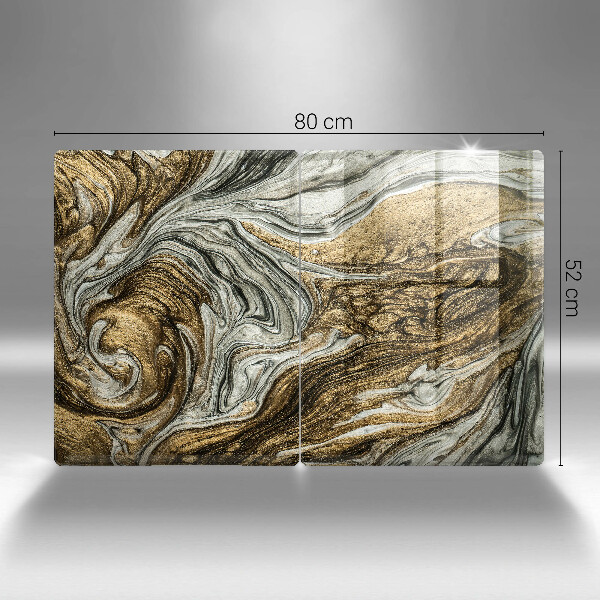 Glas Ceranfeldabdeckung Reichhaltige Abstraktion