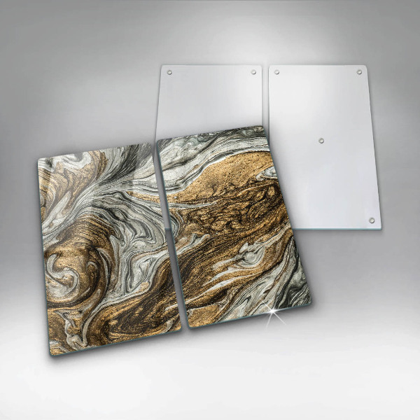 Glas Ceranfeldabdeckung Reichhaltige Abstraktion