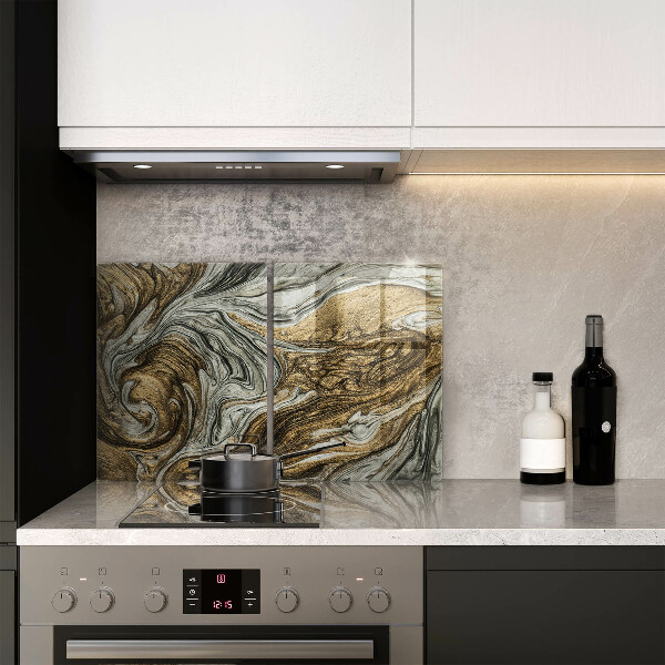 Glas Ceranfeldabdeckung Reichhaltige Abstraktion