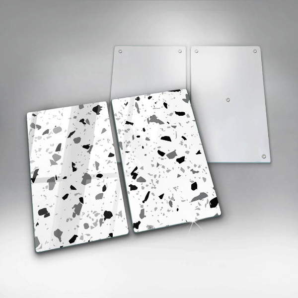 Glas Ceranfeldabdeckung Dekoratives Steinzeug