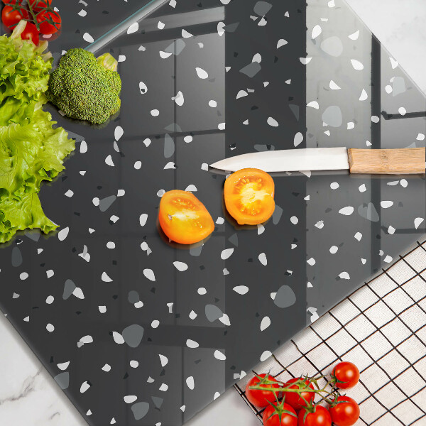 Glas Ceranfeldabdeckung Dekorativer Stein