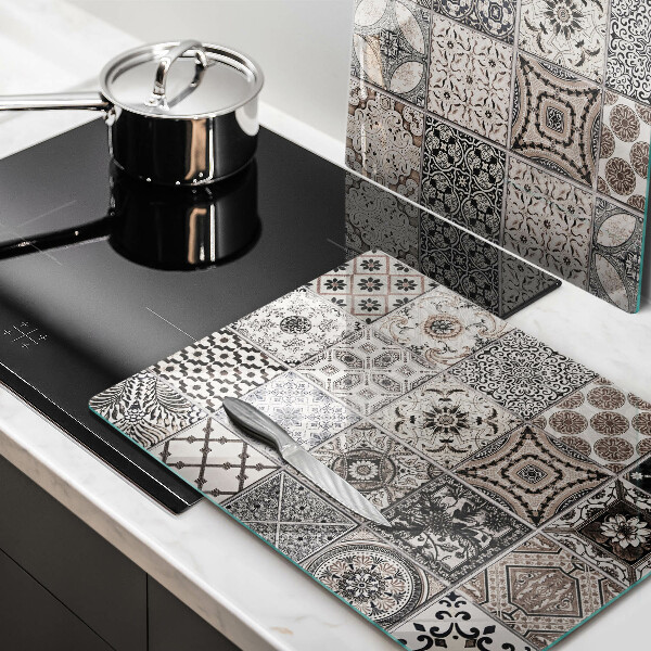 Glas Herdabdeckplatte Dekorative Fliesen