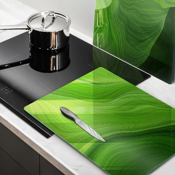 Glas Herdabdeckplatte Abstrakte Textur