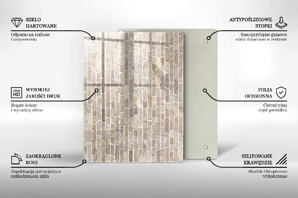 Glas Herdabdeckplatte rote Farbe