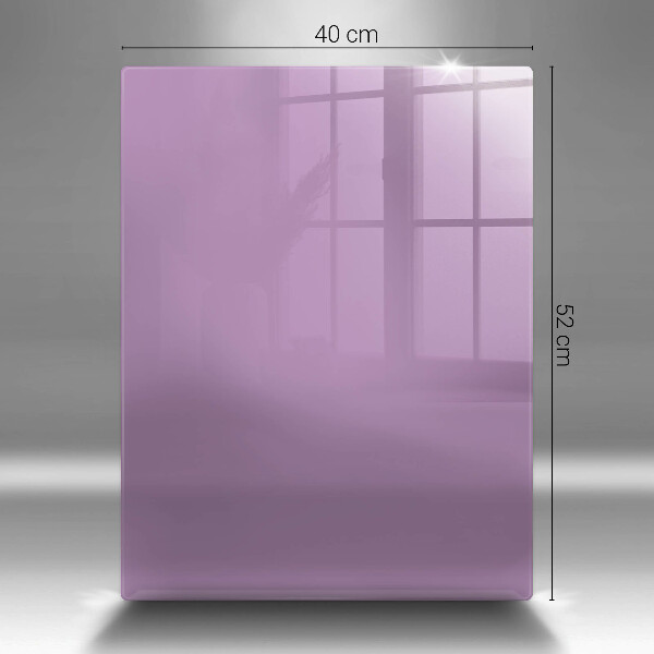 Glas Herdabdeckplatte Violette Farbe