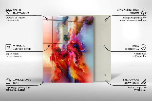 Glas Herdabdeckplatte Kaffee und Bohnen