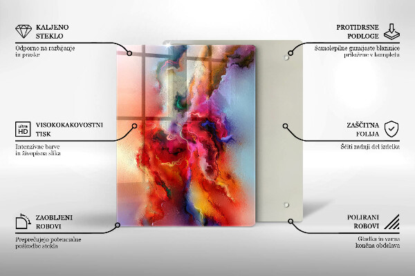 Glas Herdabdeckplatte Kaffee und Bohnen