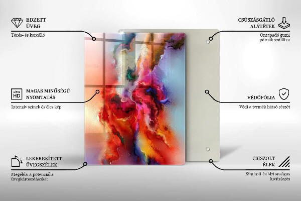 Glas Herdabdeckplatte Kaffee und Bohnen
