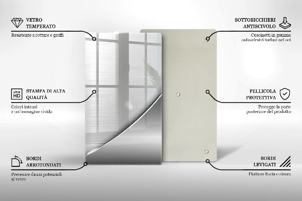 Glas Ceranfeldabdeckung Spritzschutz Metallformen