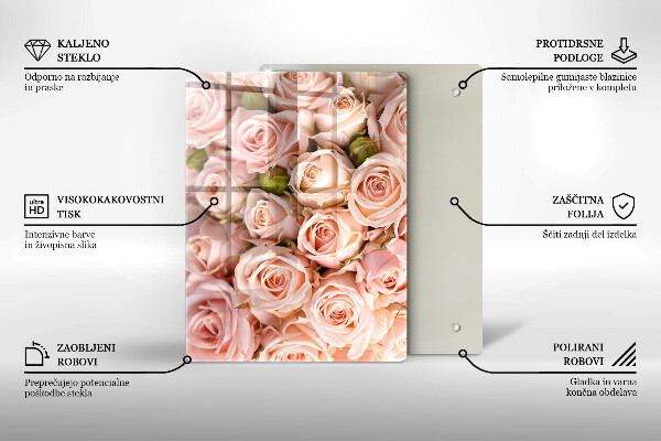 Glas Ceranfeldabdeckung Spritzschutz Naturaderblatt