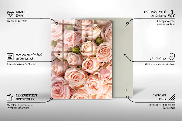 Glas Ceranfeldabdeckung Spritzschutz Naturaderblatt