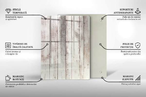 Glas Ceranfeldabdeckung Spritzschutz Tintenabstraktion