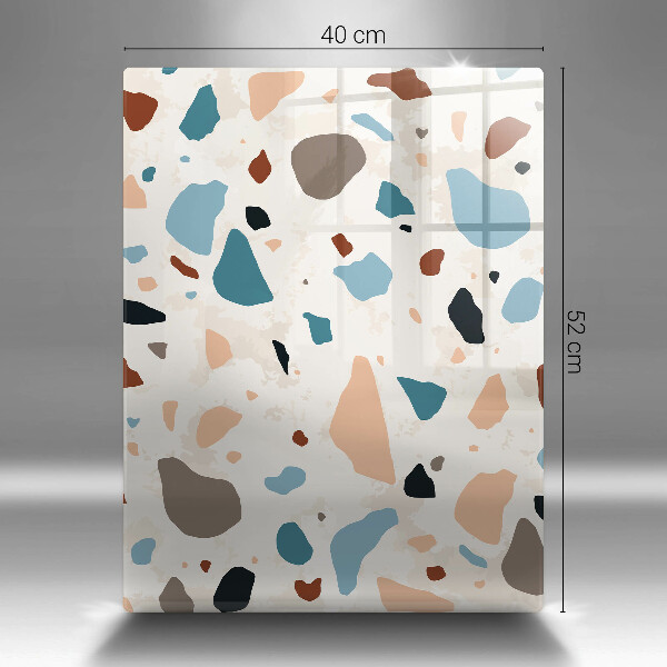 Glas Herdabdeckplatte Dekoratives Steinzeug